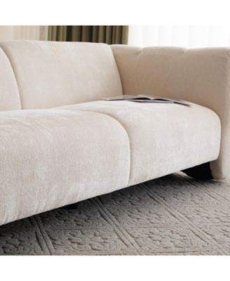 83" Wave Sofa - Beige