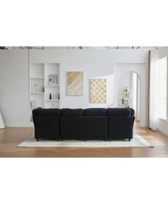 Streamdale Modular Sectional Sofa- Convertible 6-Seat Couch with Chaise & Ottoman