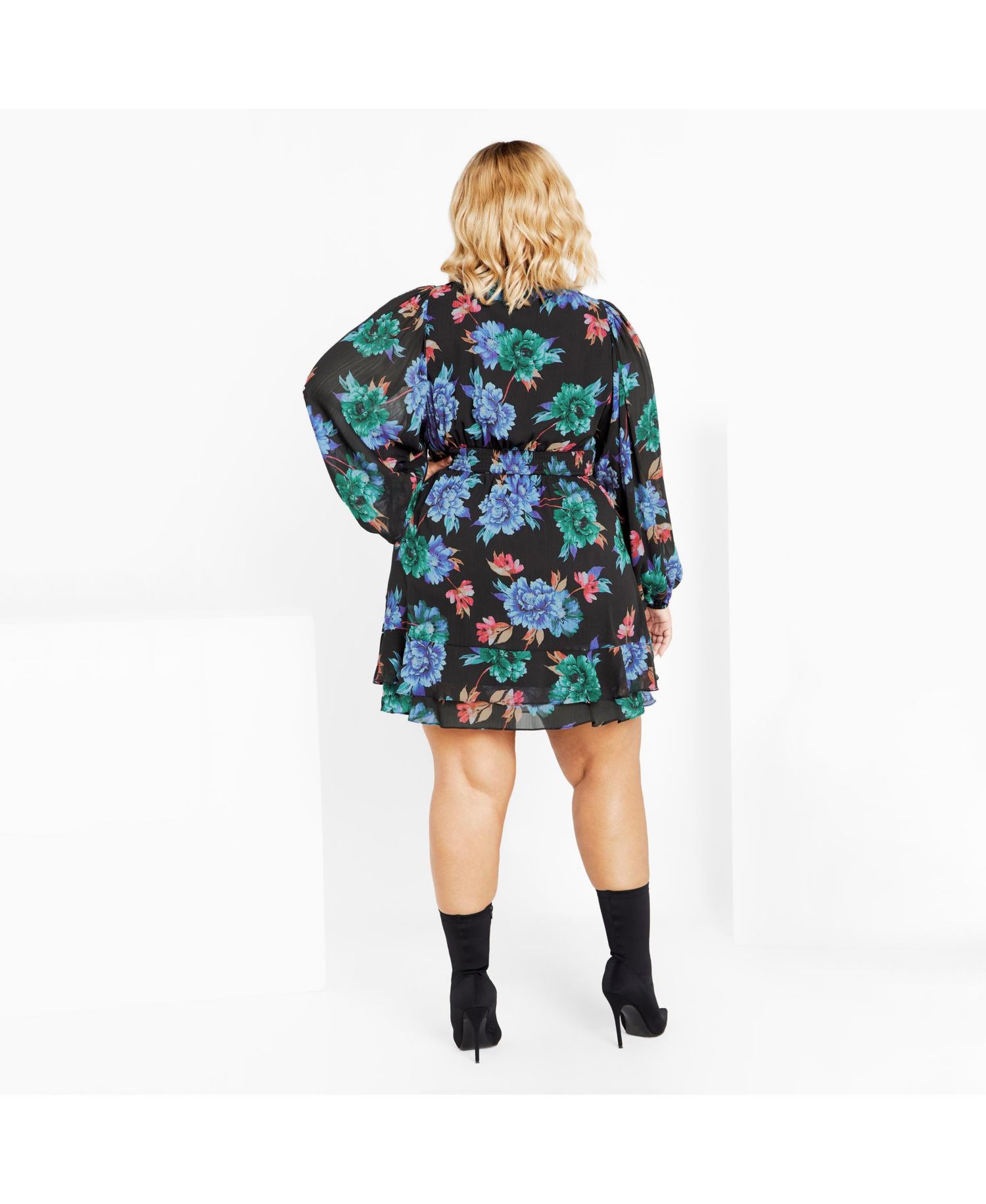 Plus Size Blakely Print Dress