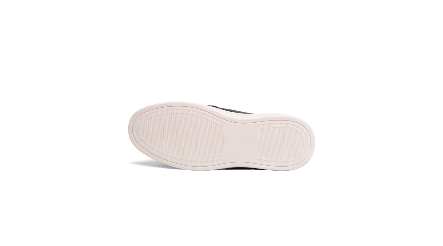 Женские кроссовки Marc Joseph New York Main Street Hands-Free Slip On Technology Fashion, цвет: Чёрный кожаный — фото 4