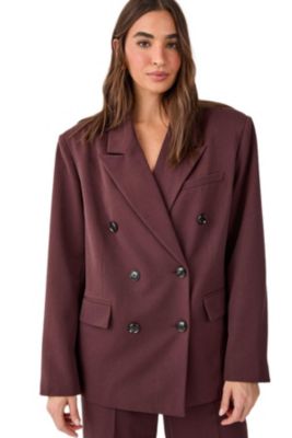 Women's Double Breasted Oversized Blazer