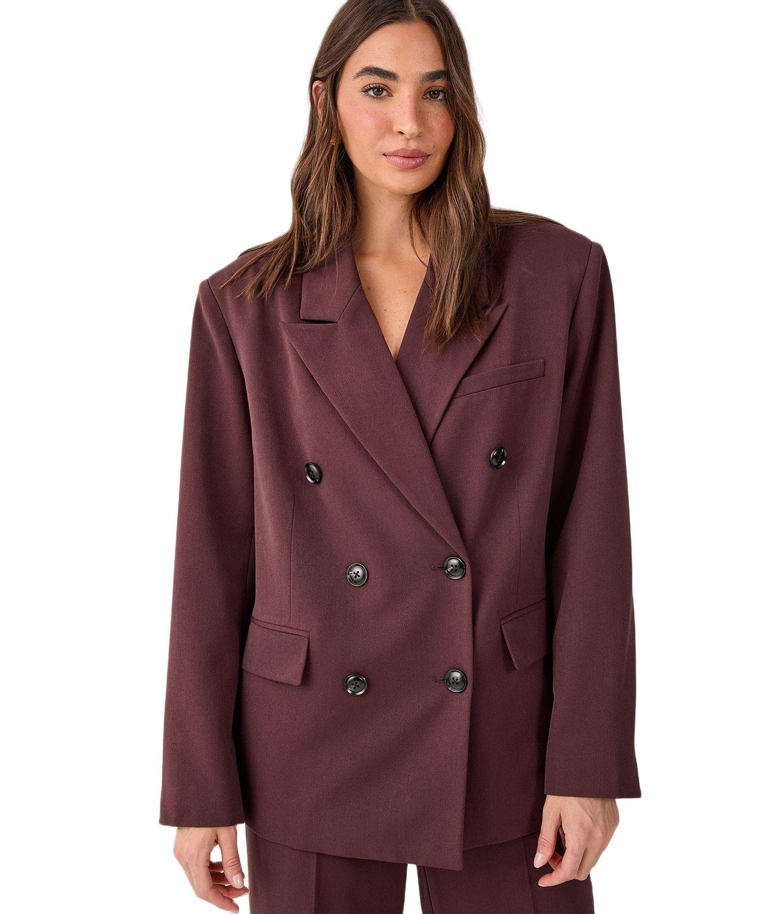 Women's Double Breasted Oversized Blazer