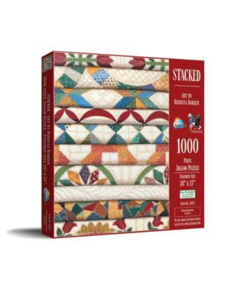Stacked 1000 piece Jigsaw Puzzle for Adults