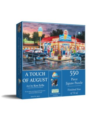 A Touch of August 550 piece Jigsaw Puzzle for Adults