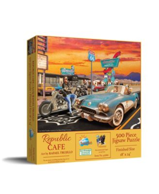 Republic Cafe 500 piece Jigsaw Puzzle for Adults