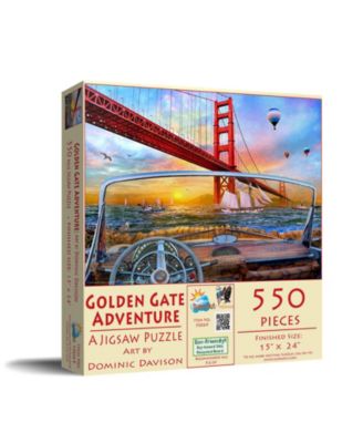 Golden Gate Adventure 550 piece Jigsaw Puzzle for Adults