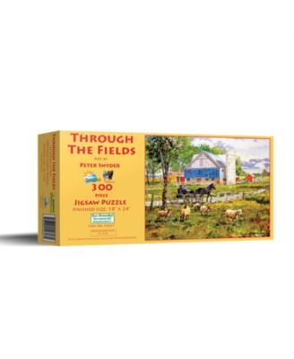 Through the Fields 300 piece Jigsaw Puzzle for Adults