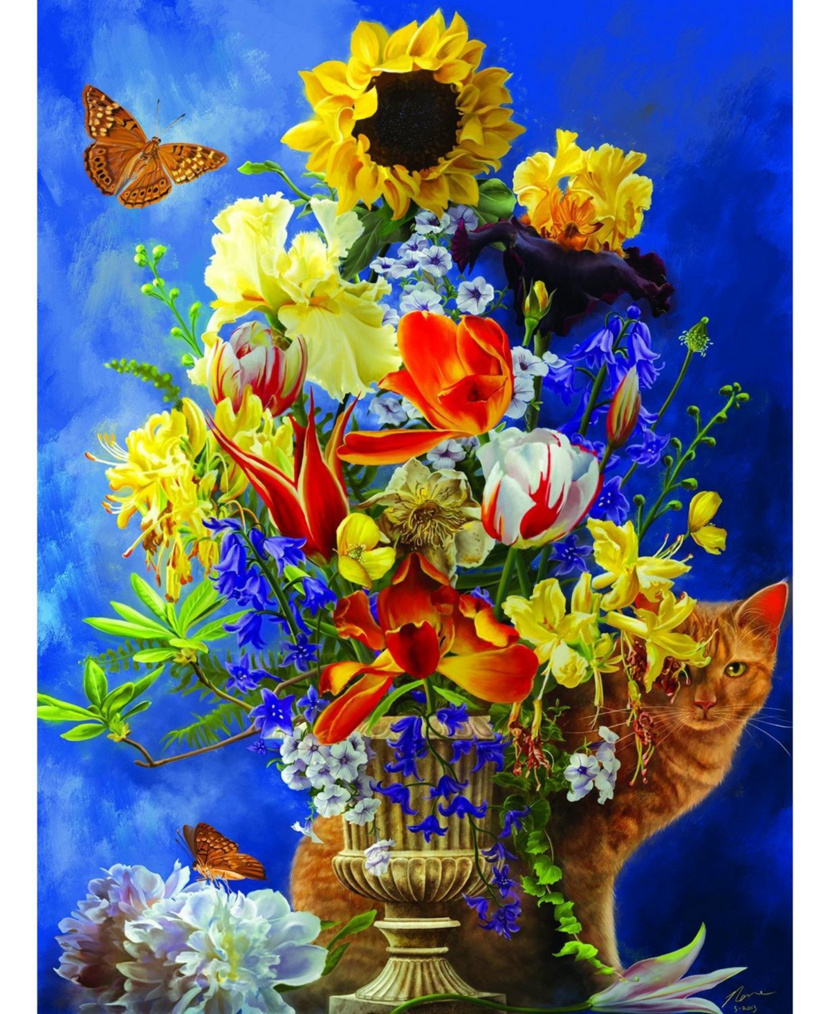 SunsOut Garden of Gold 1000 piece Jigsaw Puzzle for Adults