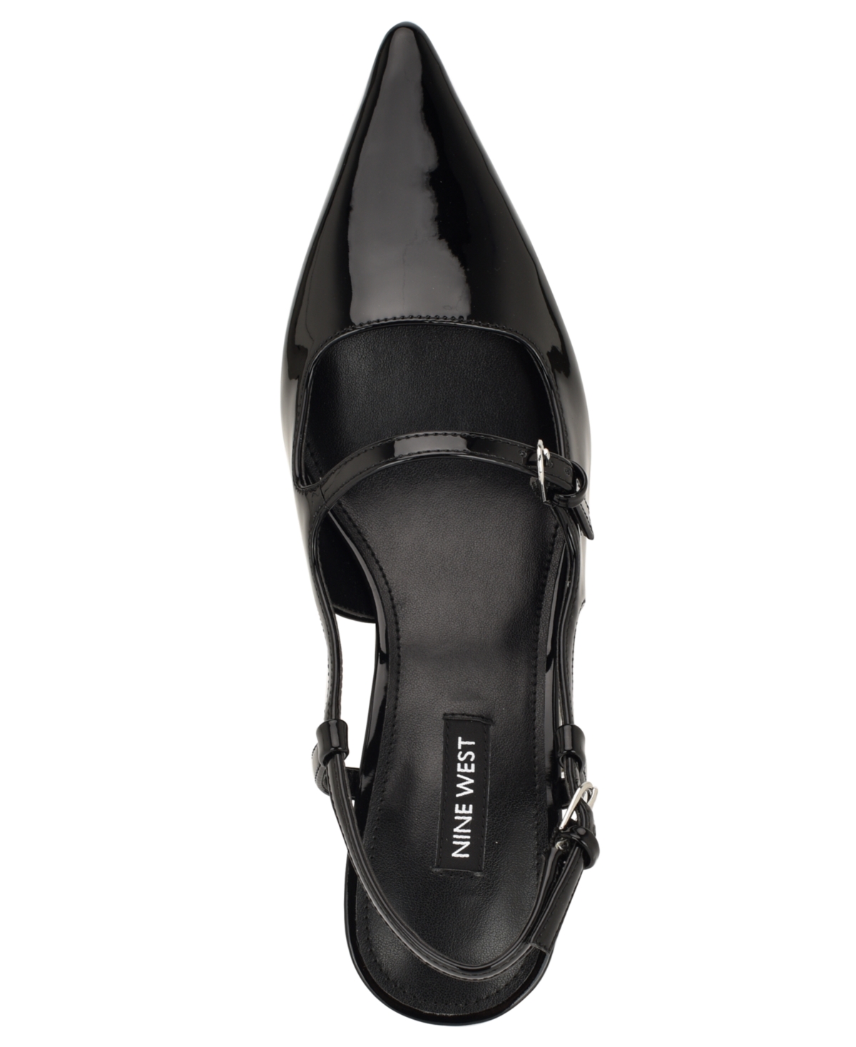 Nine West Women's Amayo Buckle Straps Slingback Dress Pumps