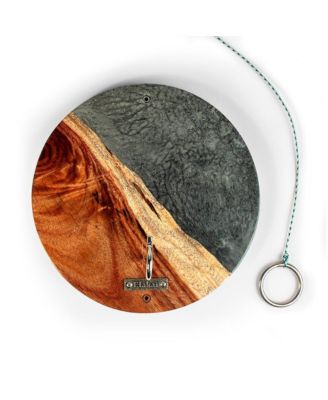 The River Epoxy Resin With Live Edge Acacia Wayfarer Art Hook Ring Game