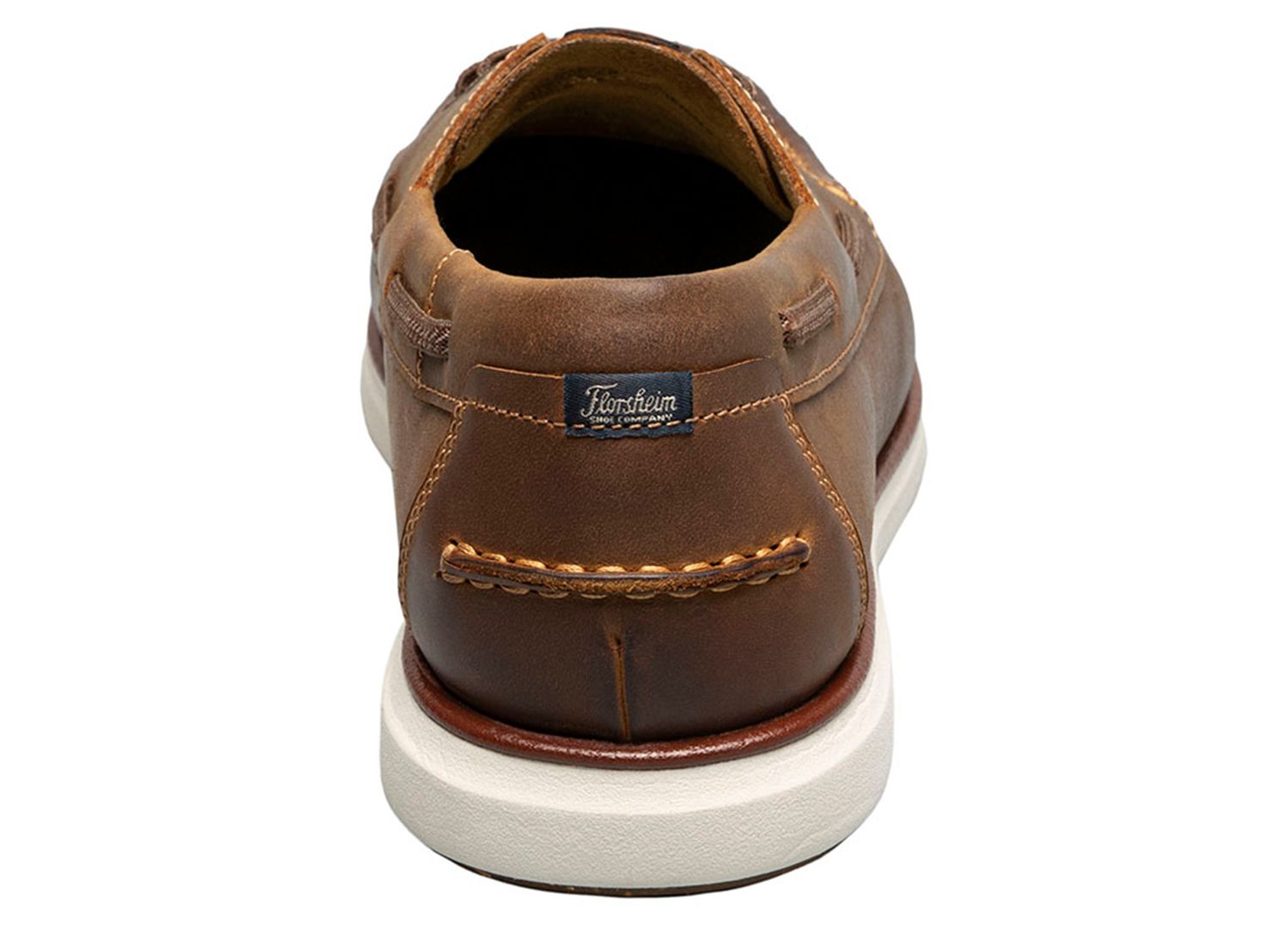 Tropics Elastic Lace Moc-Toe Boat Shoes