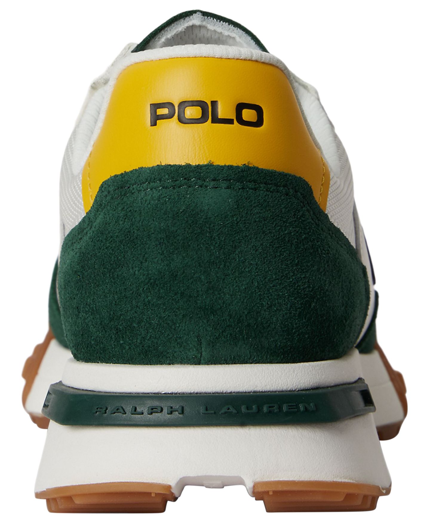 Мужские кроссовки Polo Ralph Lauren Eldridge Low-Top Lace-Up, цвет: Белый — фото 3