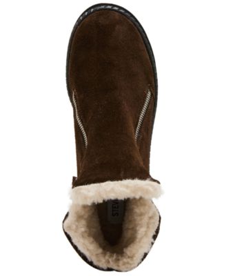 Women's Drift-F Platform Zipper Wedge Booties