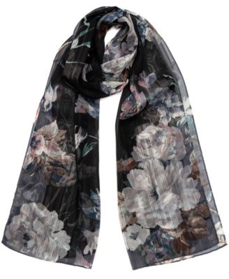 Scatter Floral Oblong Scarf