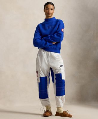 Women's Mock Neck Pull-On Sweatshirt