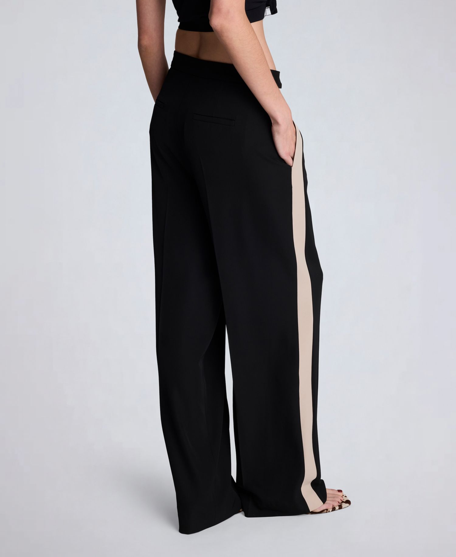 Women's High Rise Side Stripe Pants