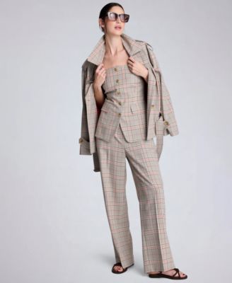 Women's Button Front Drop Wait Belted Trench Jacket