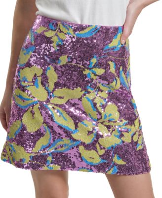 Women's Sequin Mini Skirt
