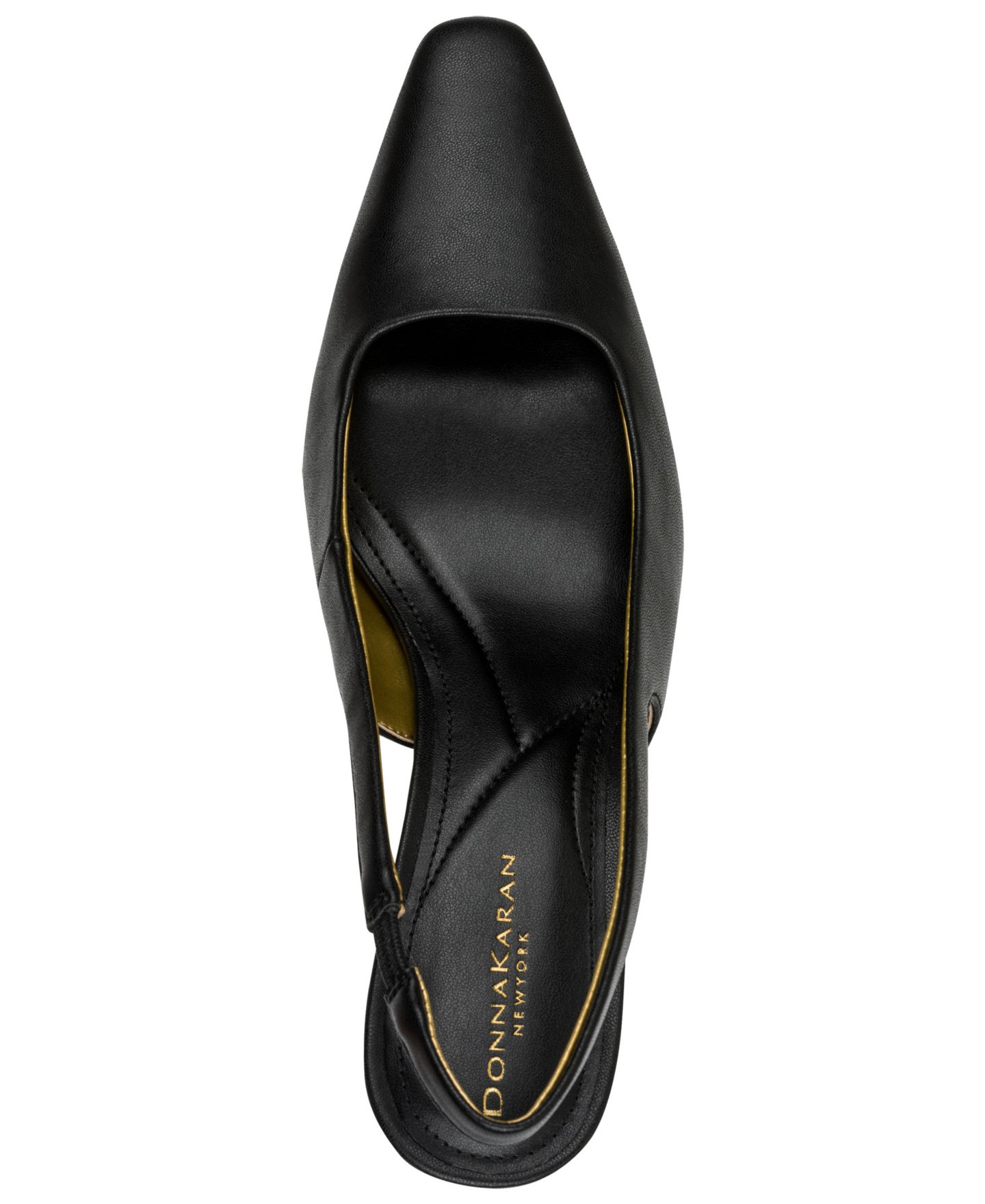 Женские туфли Donna Karan New York Sidndey Slingback Pumps, цвет: Чёрный — фото 4