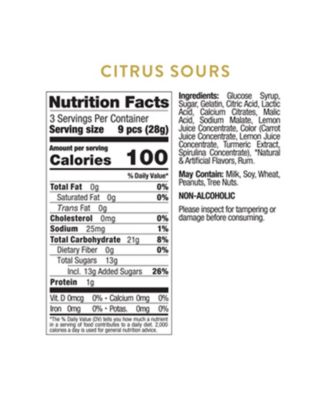 Lunar New Year Citrus Sours Candy Cube Kit, 3 Pieces