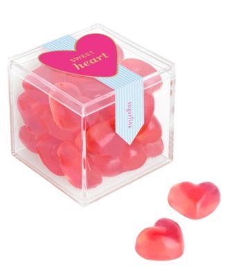 Valentine's Day Sweet Heart Strawberry Hearts Candy Cube Kit, 3 Pieces