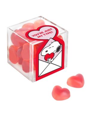 Valentine's Day Snoopy Strawberry Hearts Candy Cube Kit, 3 Pieces