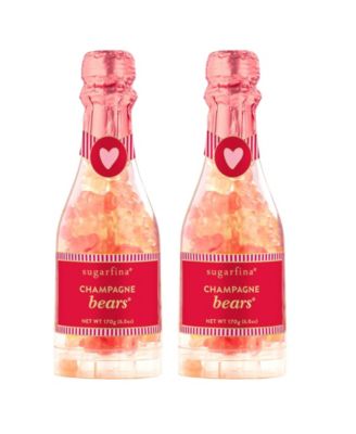 Valentine's Day Champagne Bears Celebration Bottle Candy Duo, 2-Pc.