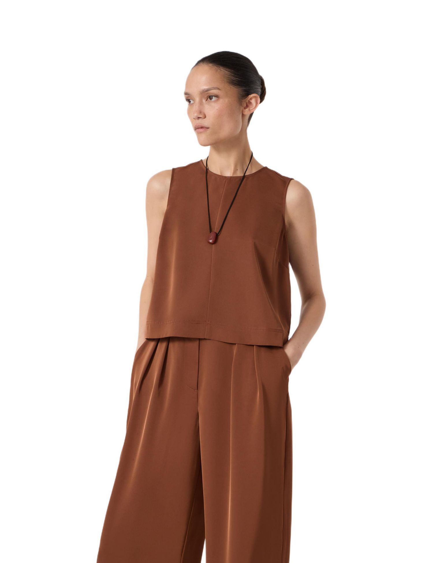 Women's Vera Satin Shell Top