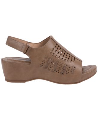 Women's Mahina Perforated Wedge Sandals