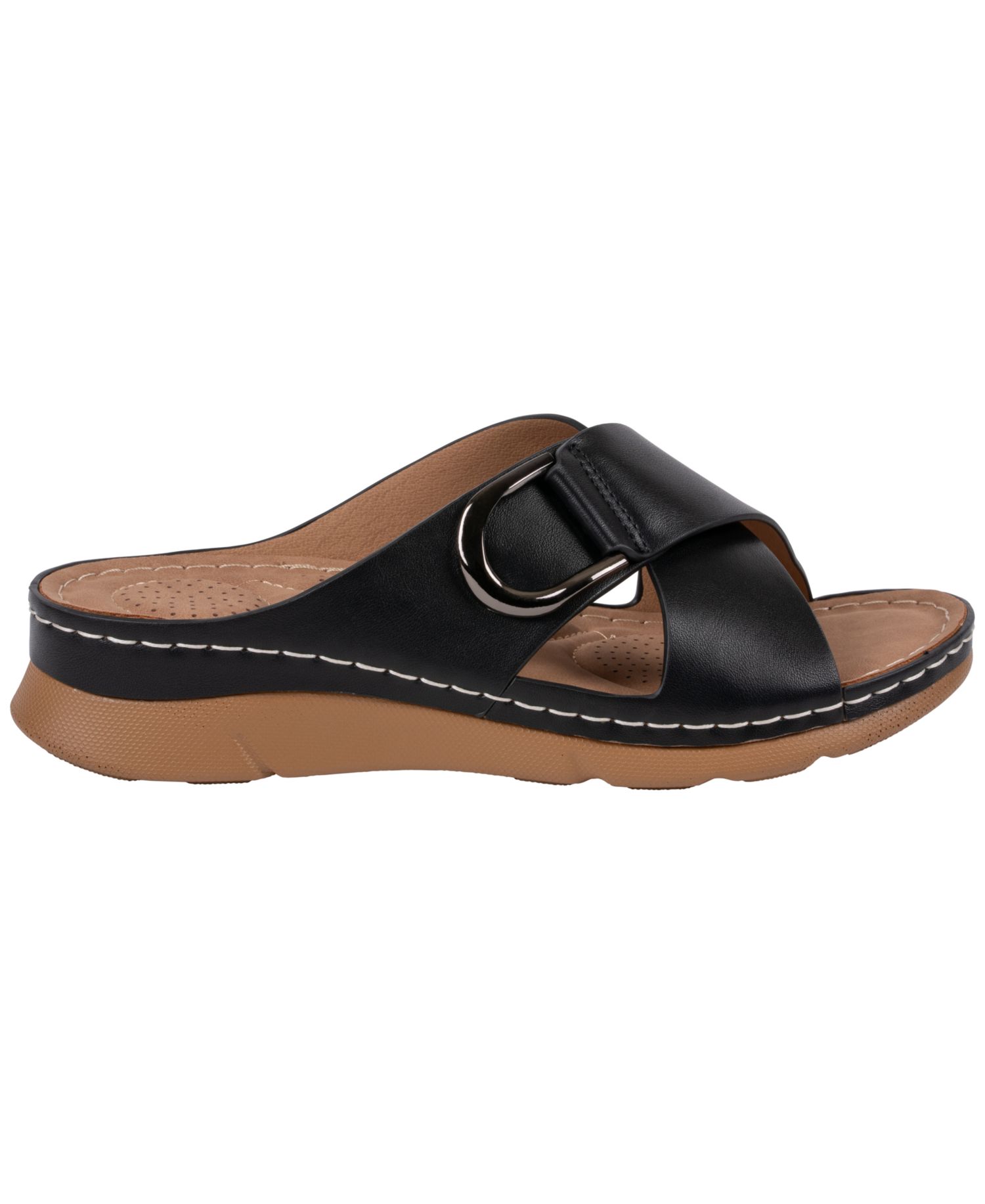 Women's Eanna Crisscross Comfort Wedge Sandals
