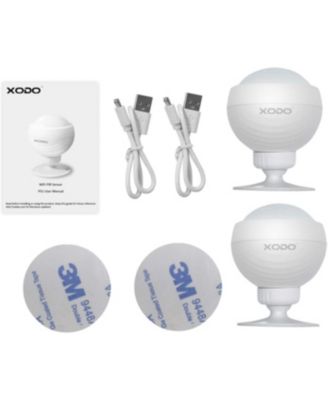 XODO PS1  Wireless Home Security Detection 2 Pack Smart Motion Sensors