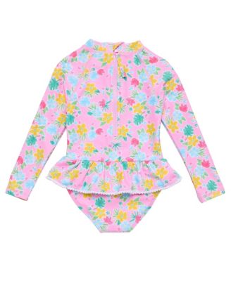 Little Girls Buttercup Bloom Skirt Surf Suit