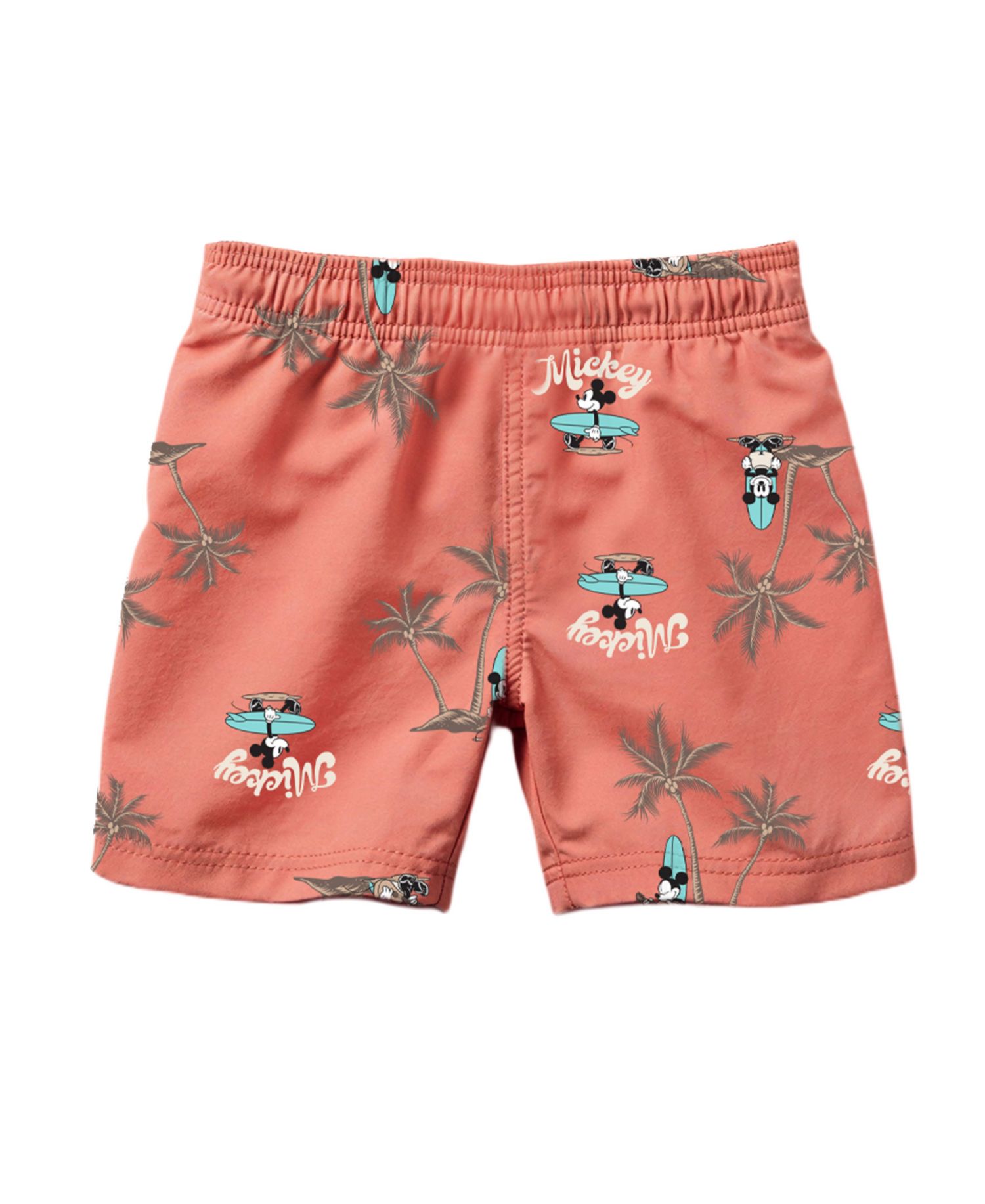 Baby Boys' Mickey Rashguard Top, Cover-Up, Swim Shorts and Bucket Hat, 4-Piece Set
