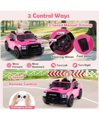 24V Two Seater Ride On Truck with Remote and Music