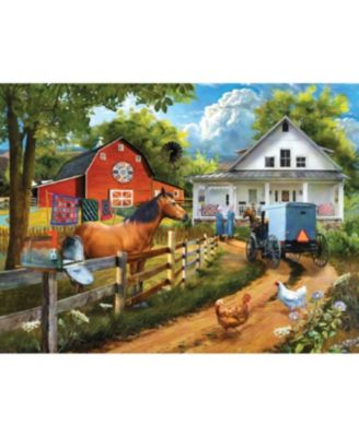 Visiting Neighbors 300 piece Jigsaw Puzzle for Adults