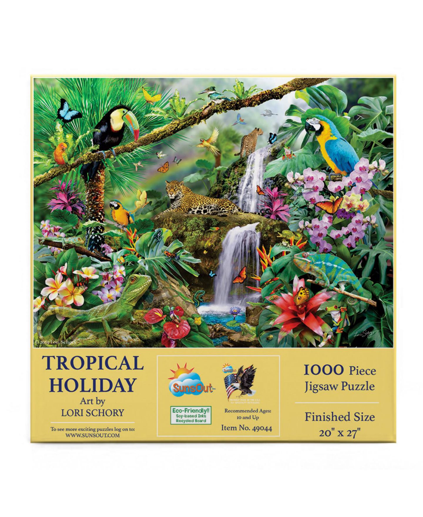 Детский пазл SunsOut Tropical Holiday 1000-Piece Interlocking Jigsaw Puzzle, от 15 лет — фото 3