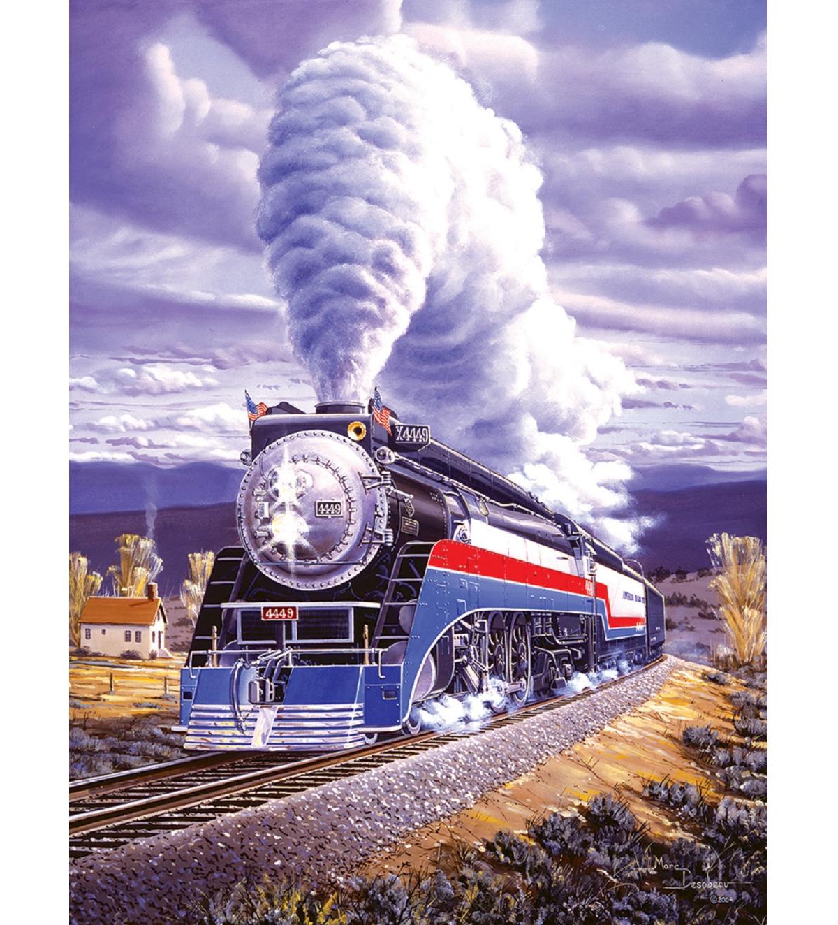 SunsOut Steel Patriot 500 piece Jigsaw Puzzle for Adults