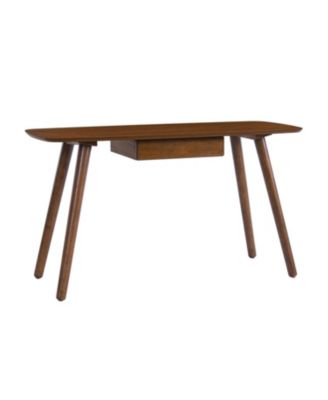 Walnut Desk with Drawer - Modern Home/Office Furniture