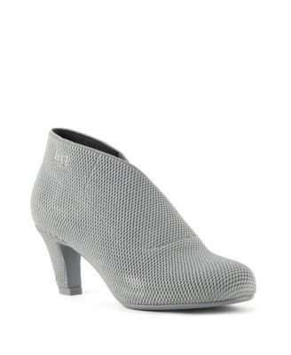 Women’s Leather Fold Mid Boots