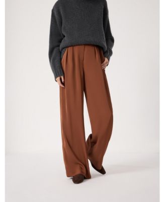 Women's Lya Satin Twill Wide Leg Pants