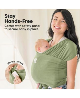 D-Lite Baby Wrap Carrier, Adjustable Baby Carrier, Baby Sling, Newborn, Infant, Toddler 7-44lbs