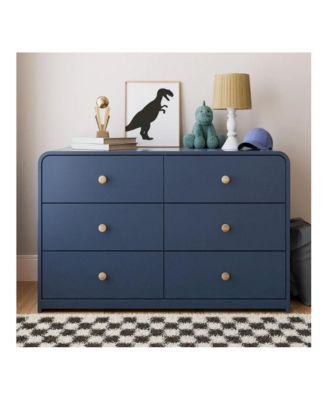 Santos 6 Drawer Dresser - Midnight Blue