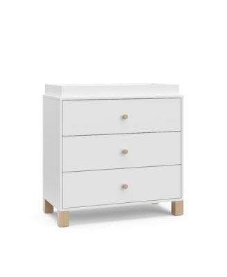 California 3 Drawer Chest With Topper with Driftwood