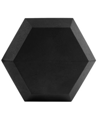 Hex Single Dumbbell Strength Training Workout Equipment, 90 lb