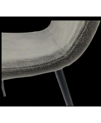 Modern Accent Dining Chairs (Set of 4, Grey