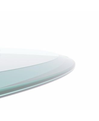 32" Round Tempered Glass Table Top - 1/2" Thick
