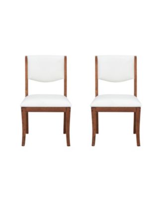 Set of 2 Upholstered Dining Chairs