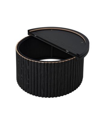 Modern Round Coffee Table Accent Table