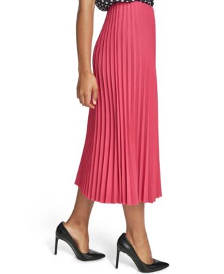 Women's Pleated Pull-On Skirt