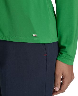 Women's Long-Sleeve Collared Shirt